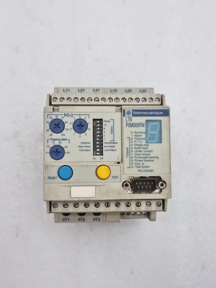 Schneider Electric Telemecanique LT6-P0M005FM Multifunction Protection Relay